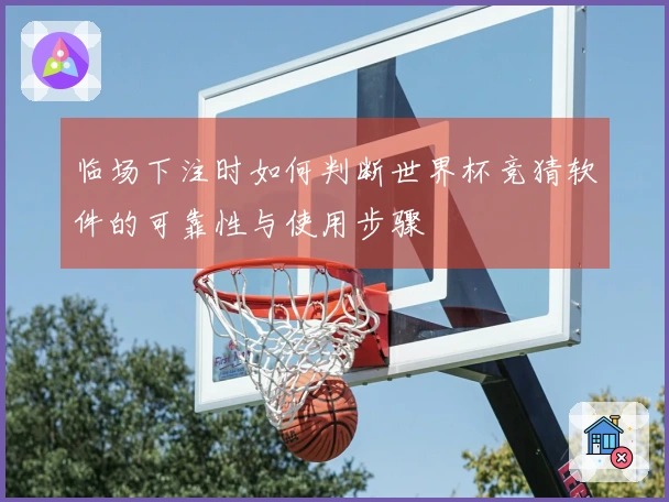 临场下注时如何判断世界杯竞猜软件的可靠性与使用步骤