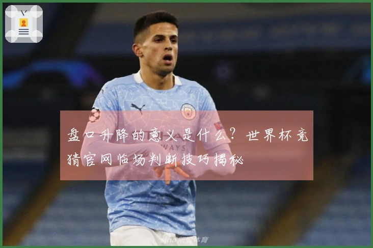 盘口升降的意义是什么？世界杯竞猜官网临场判断技巧揭秘
