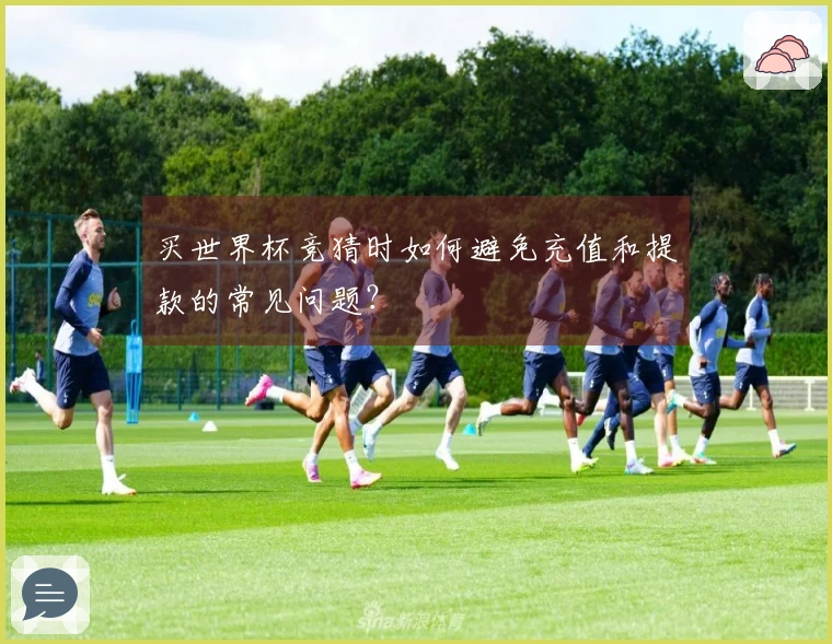 买世界杯竞猜时如何避免充值和提款的常见问题？